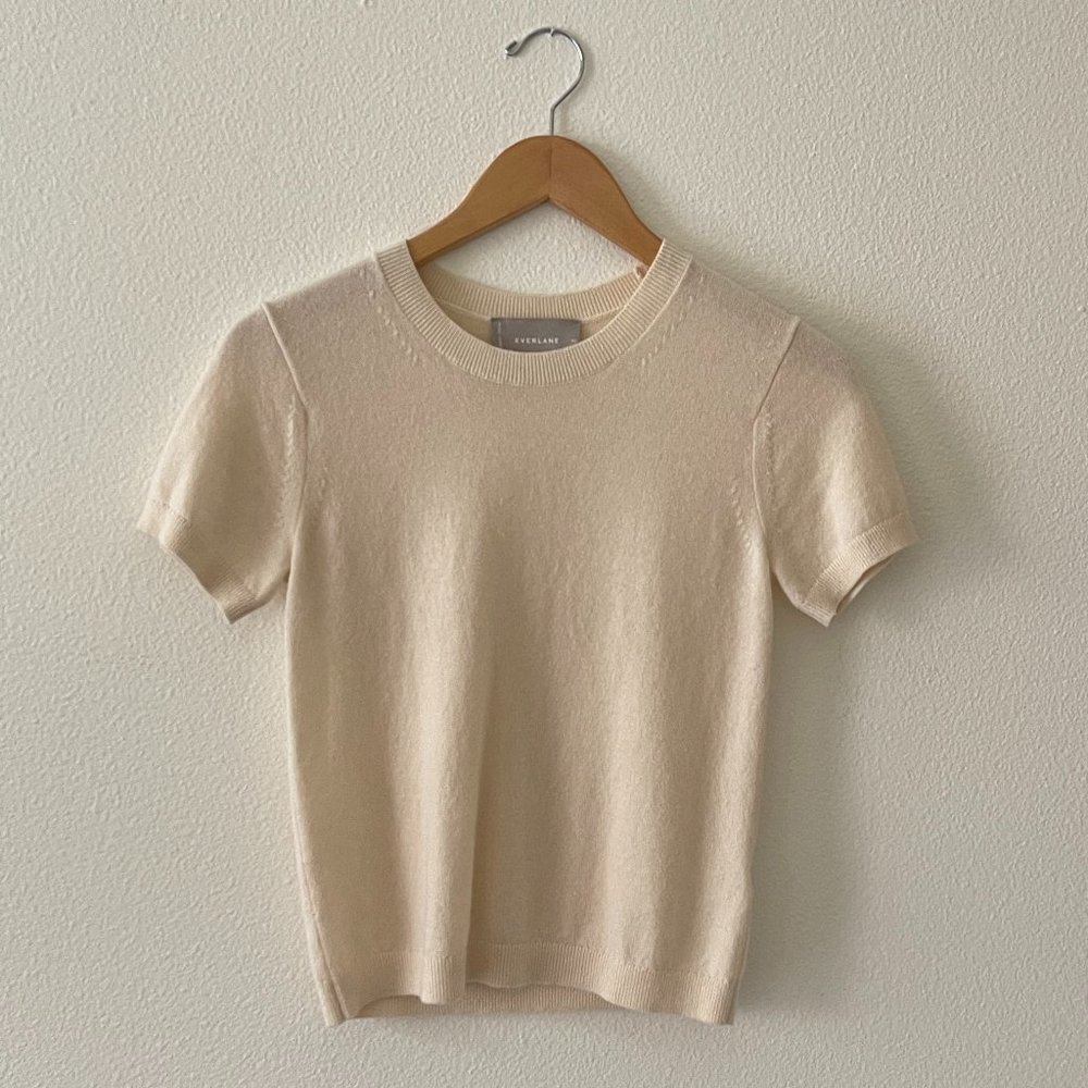 Everlane Cashmere Sweater Tee